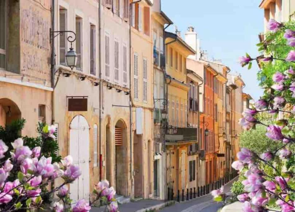Studio Au Coeur D'Aix Avec Balcon Et Parking Aix-en-Provence Exterior foto