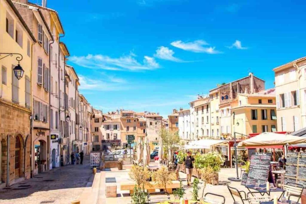 Studio Au Coeur D'Aix Avec Balcon Et Parking Aix-en-Provence Exterior foto
